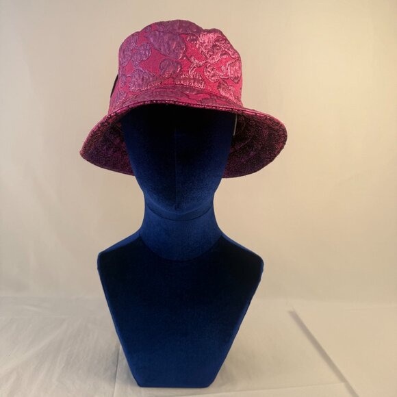 NWT Gucci Womens Metallic GG Bucket Hat Reversible Size large 58sm AUTHENTIC - Picture 7 of 8